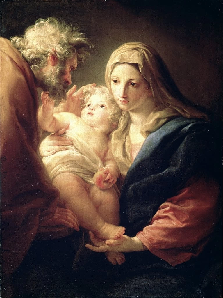La Sacra Famiglia - Batoni Pompeo